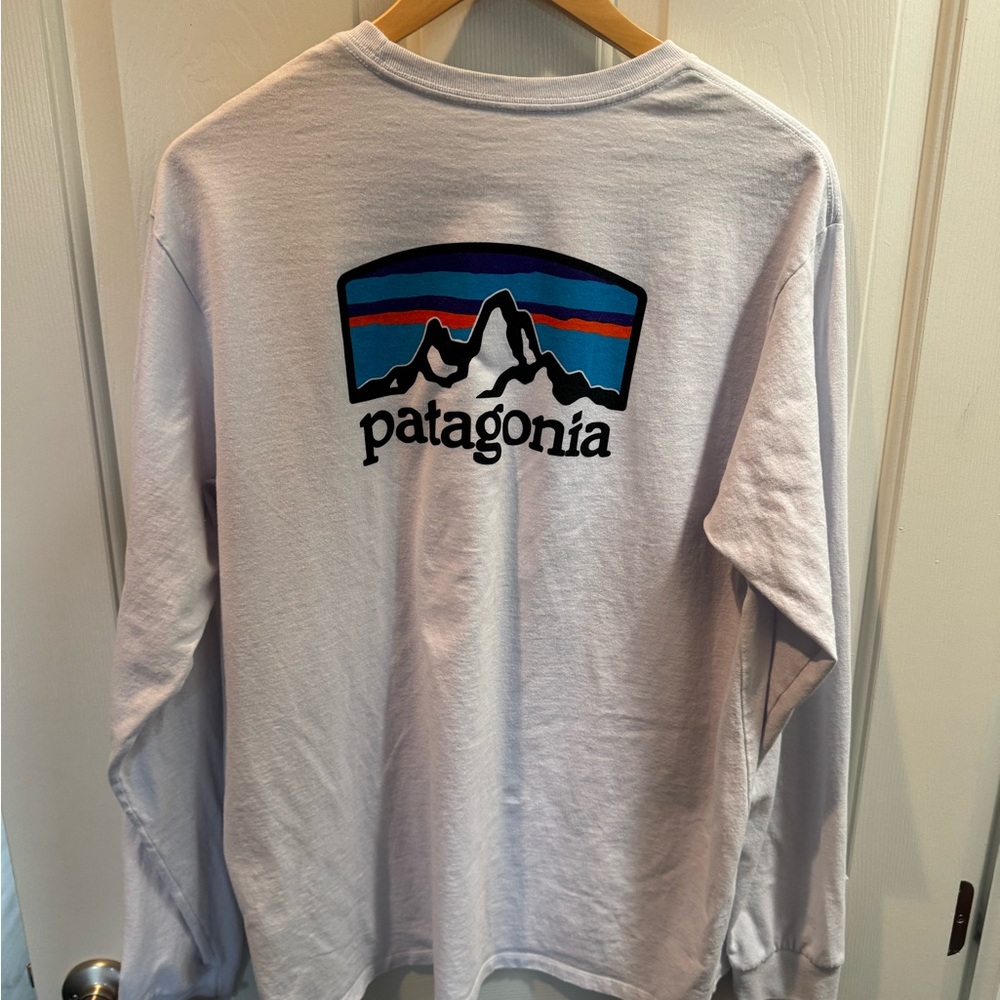 Patagonia White Tee with Graphic